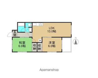 センチュリーマンション【106号室】の間取り