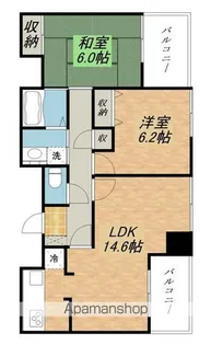 コスモ守山5番館【14階】の間取り