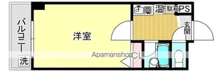 ルエメゾンロワール西公園Ⅲ②【5階】の間取り