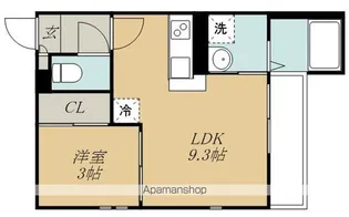 GRANDTIC薬師堂【1階】の間取り