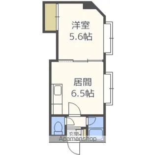 グランドビル【3階】の間取り