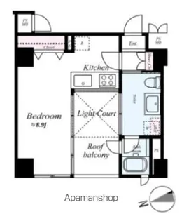 レックス目白プライムシティ【2階】の間取り