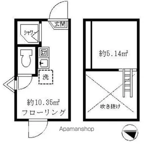 ティ・アーモ ルミナス【2階】の間取り