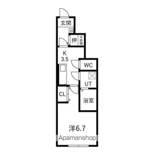 LEVEL VIJF A【1階】の間取り