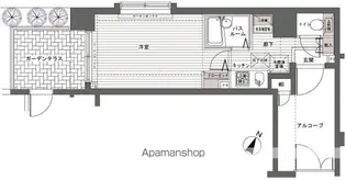 東京都杉並区松ノ木3丁目【マンション】の間取り