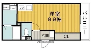 リブレメゾン本町Ⅰ【1階】の間取り
