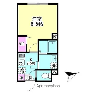 グランファーロ下北沢【2階】の間取り