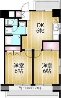 サンハイツ千葉【4階】の間取り