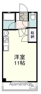 プチリヴェール田町【4階】の間取り