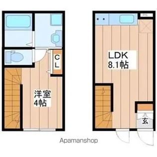 HAU’OLI【1階】の間取り