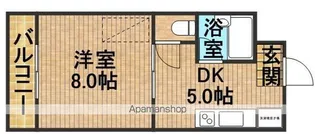 ヴィラメルトンⅠ【2階】の間取り