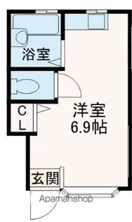 サンプラザ浦安【1階】の間取り