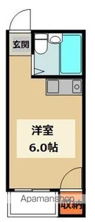 ウイング藤田【1階】の間取り