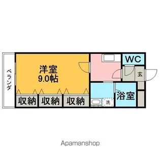 アーバンエル【203号室】の間取り