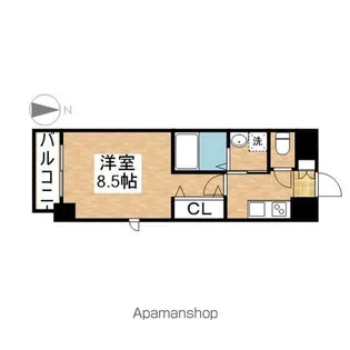 エントピア桜山【201号室号室】の間取り