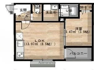 La-CreaLKI【2階】の間取り