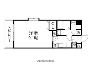 ドリームT・5坪井【7階】の間取り