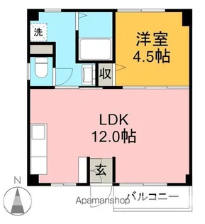 NEO HARIMAYA【3階】の間取り