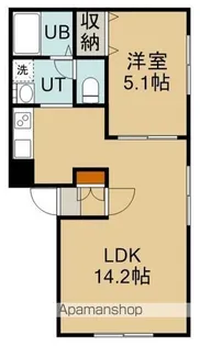 サンライズヒル【3階】の間取り