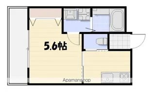 LYK都町B棟【3階】の間取り