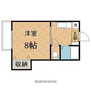 サニーホームズ【2階】の間取り