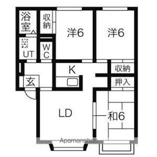 エクセレント新川A【202号室】の間取り