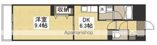 アンジュール【5階】の間取り