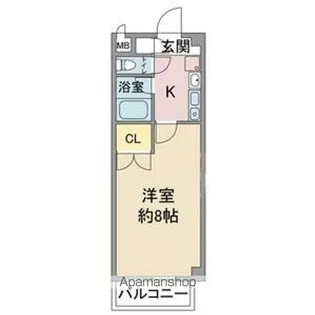 レージュ松原【1階】の間取り