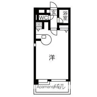 サンセーヌ大名【6階】の間取り
