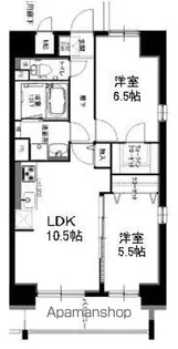 ファーストヴァンヴェール【8階】の間取り