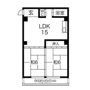 ギャラントビル【5階】の間取り