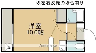 キャトル・バッキ・ガーデンB棟【105号室】の間取り