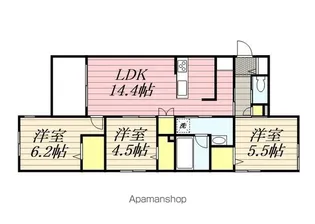 NAKASU【1階】の間取り