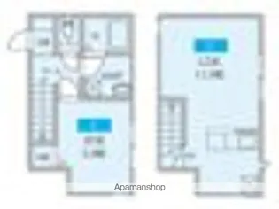 グレースシティ南柏Ⅱ【1階】の間取り