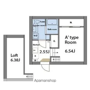 GREEN HILLS KITAYAMA【1階】の間取り