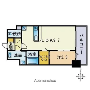 さくら館 OOTEMON【10階】の間取り