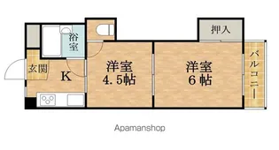 メゾン・ド・フローレンス【3階】の間取り