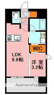 デュ・レジア博多レジデンス【4階】の間取り