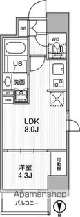 NIDO KAMATA【604号室】の間取り
