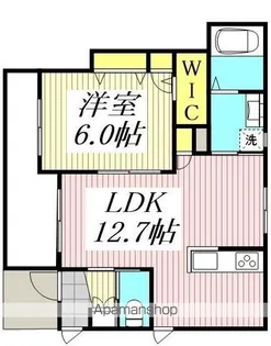 パウローニア【101'号室】の間取り