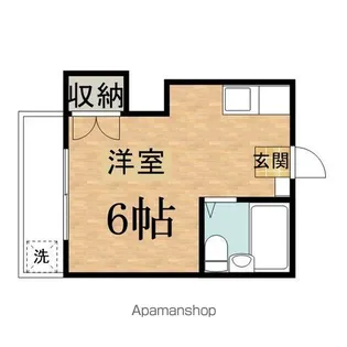 コーポ峰B【2階】の間取り