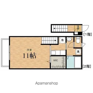 エステート泉塚 【2階】の間取り
