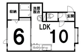 LEEK(リーク)【203号室】の間取り