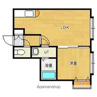 レユシール20【202号室】の間取り