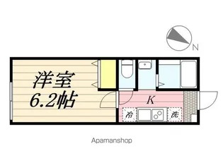 サンズパーク常盤平【1階】の間取り