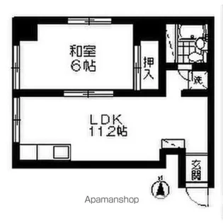 ヴィラフォレスタ【7階】の間取り