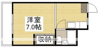 ホワイトメゾン学南5棟【2階】の間取り