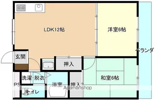 パストラルタケイ【203号室】の間取り