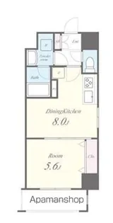 プレミアータ ルーチェ【4階】の間取り