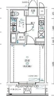 SHOKEN RESIDENCE板橋区役所前【4階】の間取り